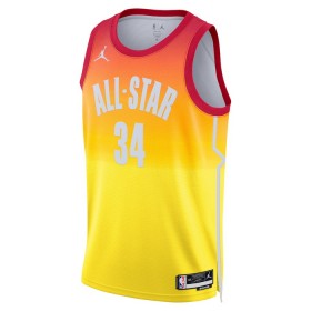 Maillot Homme All-Star 2023 Team 2 Giannis Antetokounmpo 34 Nike Orange Swingman